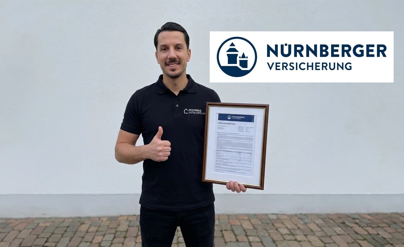 Lukas Frahm mit Nürnberger Versicherung – bis 3 Mio. Euro versichert